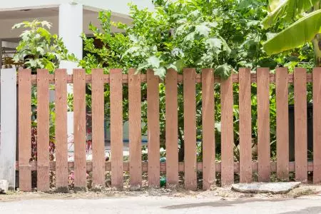 classic wood fence by fence company in port st lucie